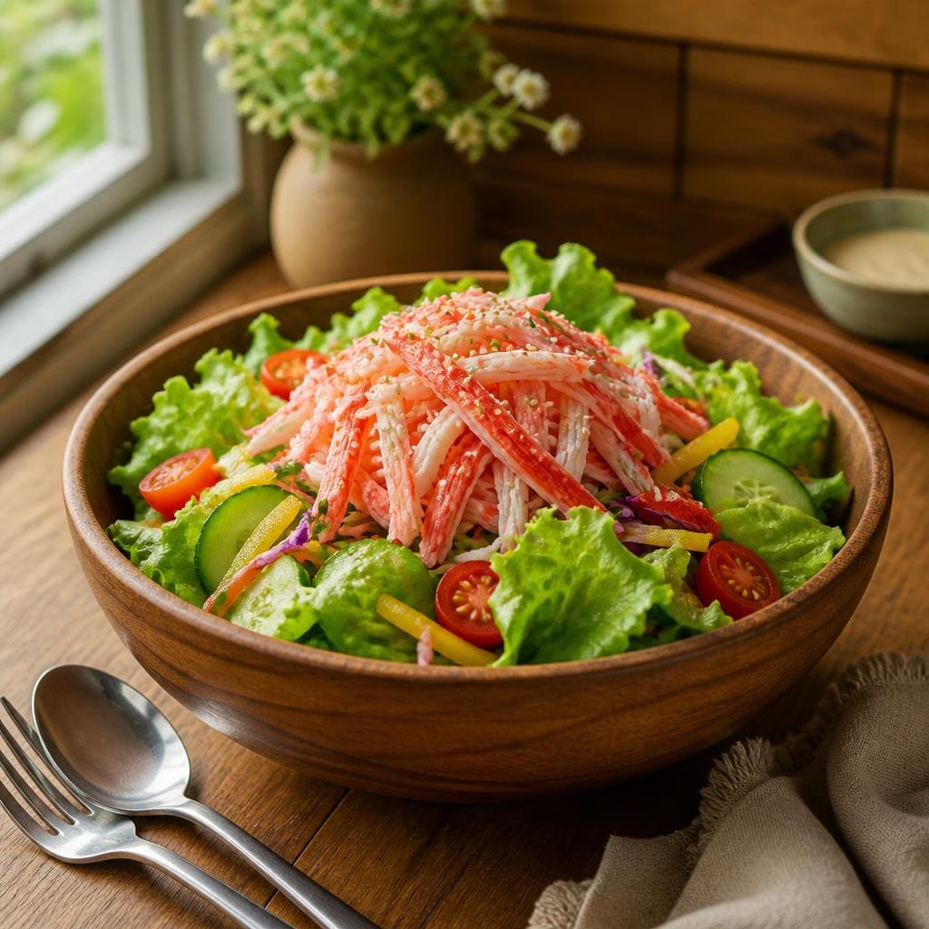 Kani Kama Salad Sushi Hiro menu salad Jepang